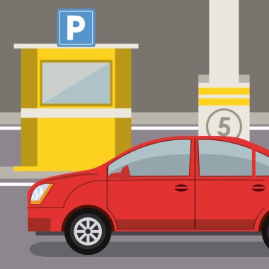 Arabayı buraya park edilmez