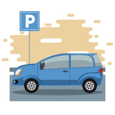 Arabayı buraya park edilmez