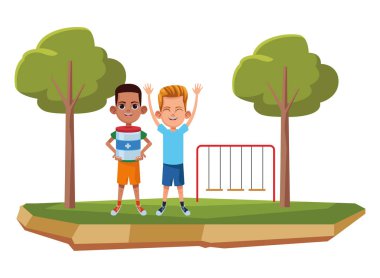 genç çocuklar avatar karton karakter