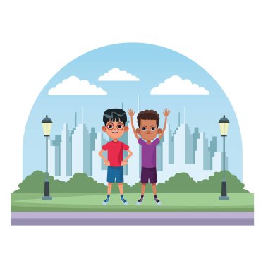 genç çocuklar avatar karton karakter