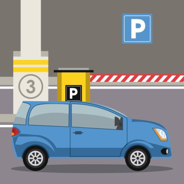 Arabayı buraya park edilmez