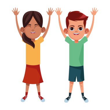genç çocuklar avatar karton karakter