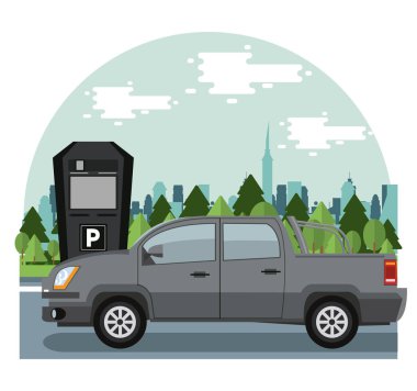 Arabayı buraya park edilmez