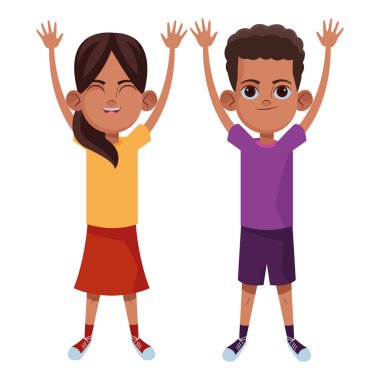 genç çocuklar avatar karton karakter