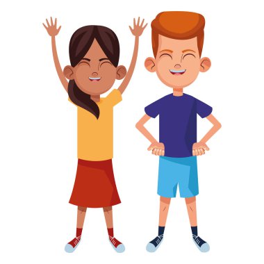 genç çocuklar avatar karton karakter