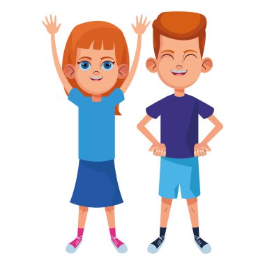 genç çocuklar avatar karton karakter