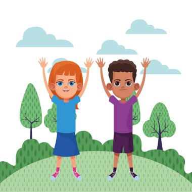 genç çocuklar avatar karton karakter