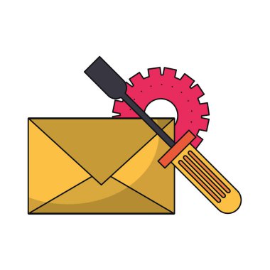 Yalıtılmış teknik destek sembollerini e-postayla gönder