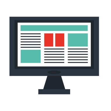 bilgisayar ekran donanım simgesi