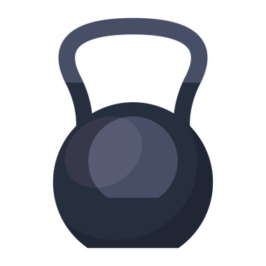 İzole Kettlebell spor salonu ekipman