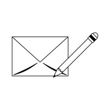 Siyah beyaz iş iletişim teknolojisi