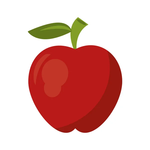 Apfel frisches Gemüse — Stockvektor