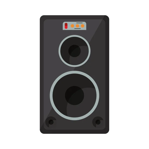 Altavoz de música de fiesta con bajo — Vector de stock