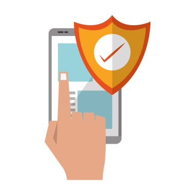 Tablet browsing online security isolated