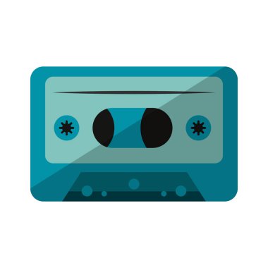 retro müzik kaset cihazı izole