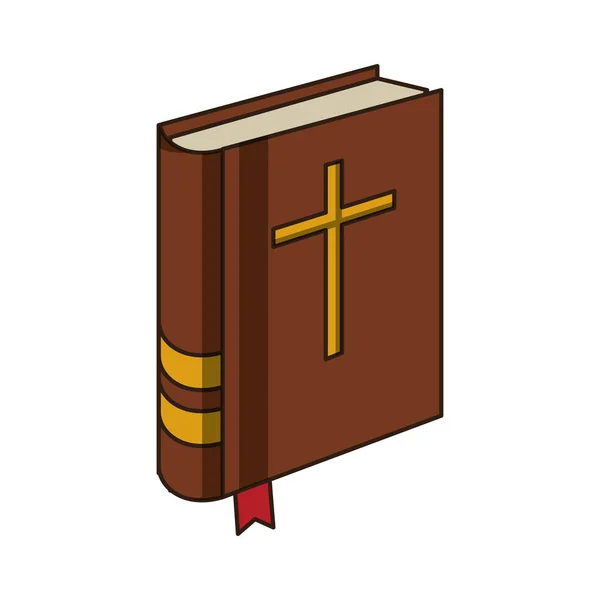 Libro de la Sagrada Biblia — Vector de stock