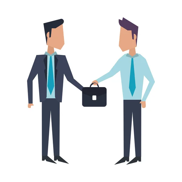 Business teamwork werknemers avatar — Stockvector