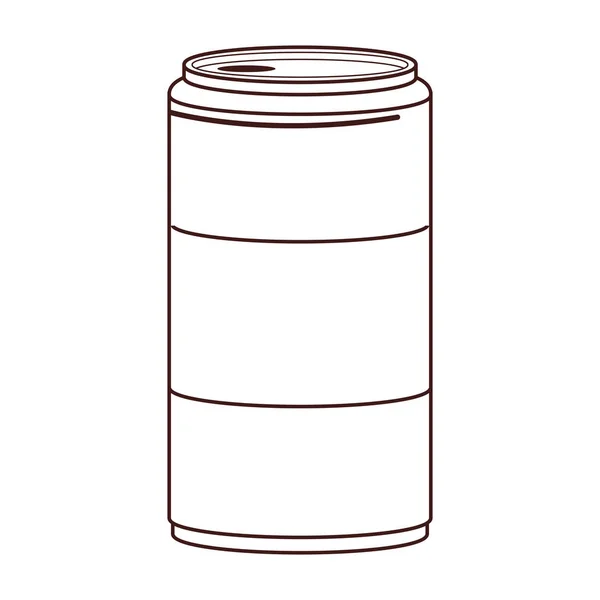 Canette de soda isolé — Image vectorielle