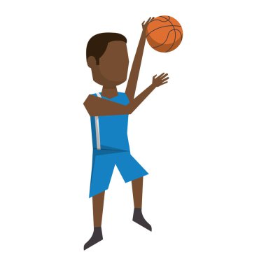 Top avatar ile basketbol oyuncusu