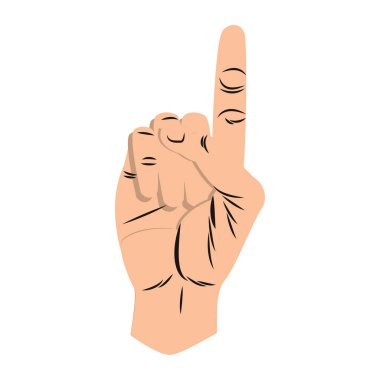 Pop art'ı gösteren el