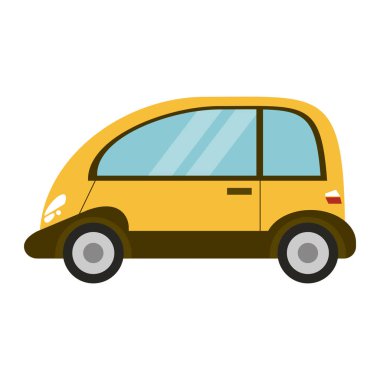 Araba coupe araç izole