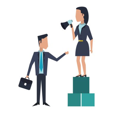 İş takım çalışması işçileri avatar