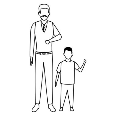 çocuk siyah ve beyaz yaşlı adam