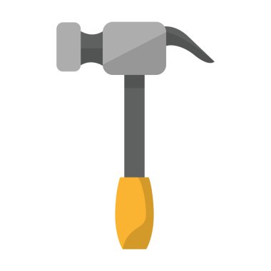 çekiç araç simgesi karikatür izole