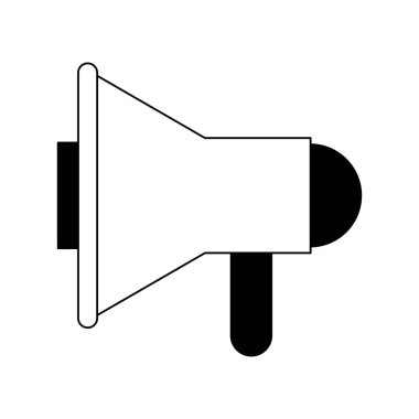 kırmızı peripone simgesi karikatür siyah beyaz izole