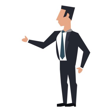 iş adamı avatar simgesi karikatür