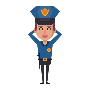 polis avatar çizgi film karakteri çalışma