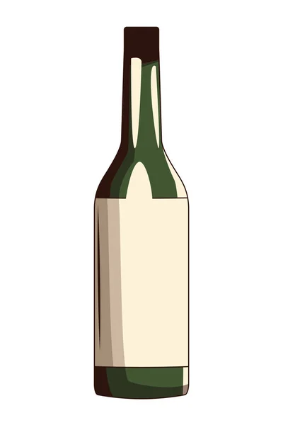 Icône bouteille de boisson — Image vectorielle