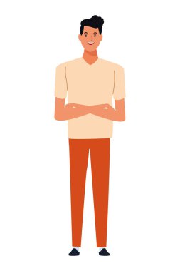 Man avatar çizgi film karakteri