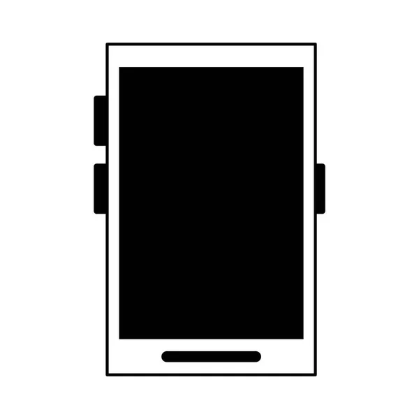 Технологічний пристрій смартфон мультфільм — стоковий вектор