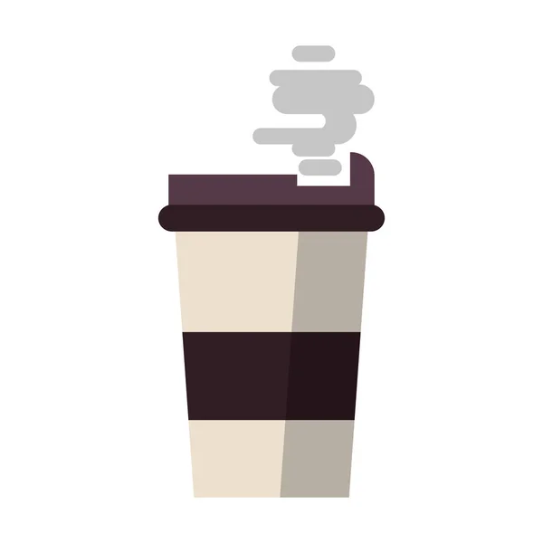 Café café concepto de dibujos animados — Vector de stock