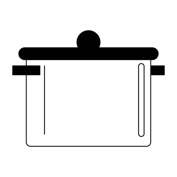 厨房锅具隔离 — 图库矢量图片
