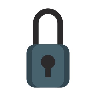 Asma kilit güvenlik sistemi yalıtılmış