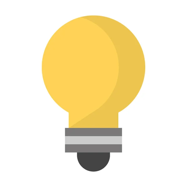 Lightbulb idea ccartoon — Stock Vector