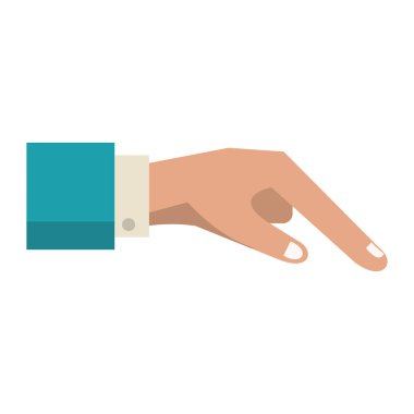 insan parmağı karikatür