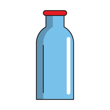 Mutfak cam kavanoz izole