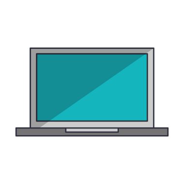 teknoloji cihazı dizüstü karikatür