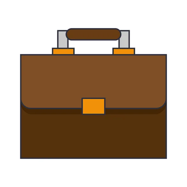 Valise exécutive dessin animé — Image vectorielle