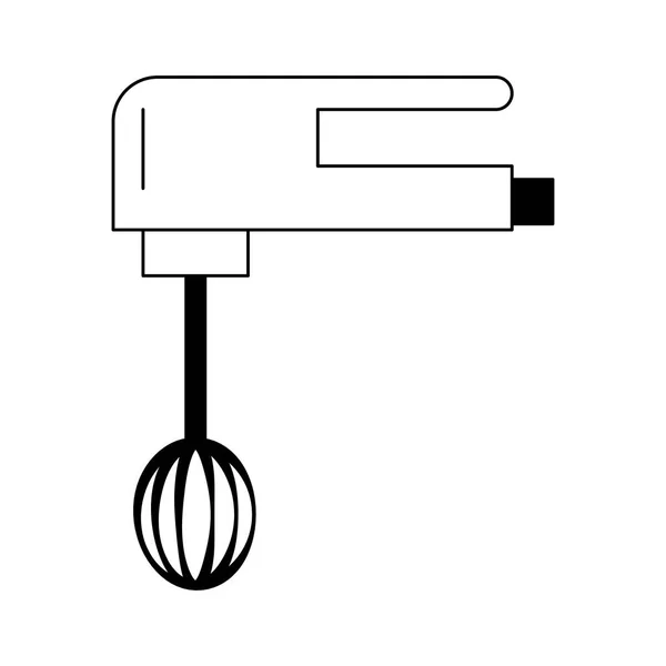 Mezclador cocina utensilio aislado — Archivo Imágenes Vectoriales