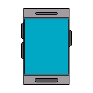 Smartphone mobitle teknolojisi izole sembolü