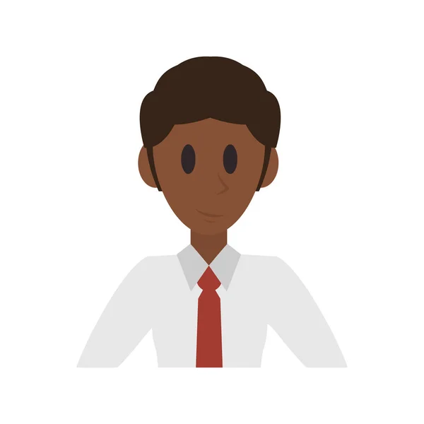 Homme d'affaires exécutif personnage dessin animé — Image vectorielle