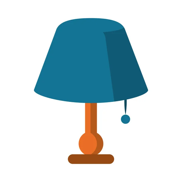 Lampe de bureau de nuit — Image vectorielle