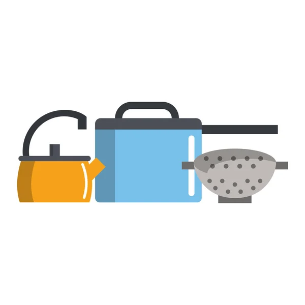 Ustensiles et fournitures de cuisine — Image vectorielle