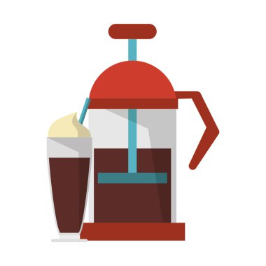 Manuel kahve makinesi tatlı içecek