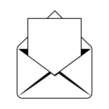 zarf simgesi karikatür