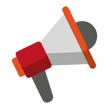 megafon hoparlör çizgi film